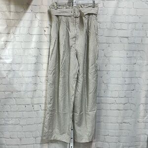 C.G. Designs sport vintage paperbag polka dot stripe size large pants